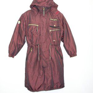 Vintage Descent Long Ski Coat Jacket Women (XL)
